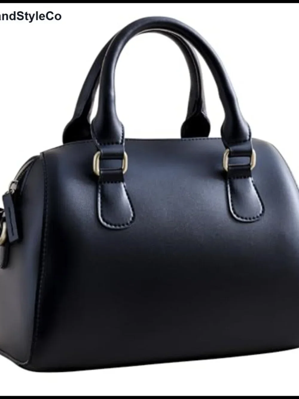 Vegan Leather Vintage Top Handle Satchel Purse